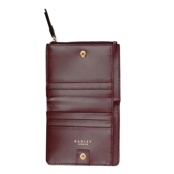 RADLEY London Womens Clifton Leather Metallic Bifold Wallet - Picture 2 of 3